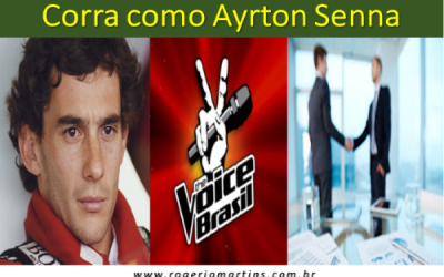 Corra como o Ayrton Senna